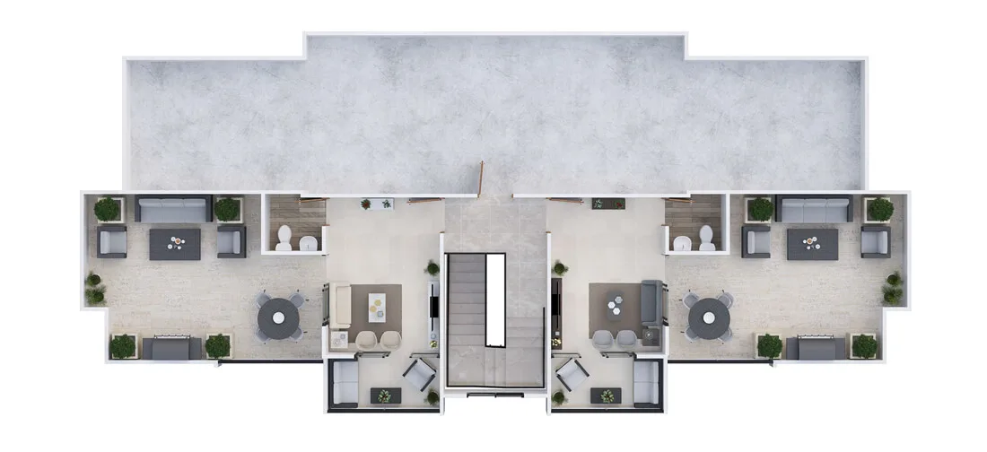 Floor plan Type A - 5th floor plan