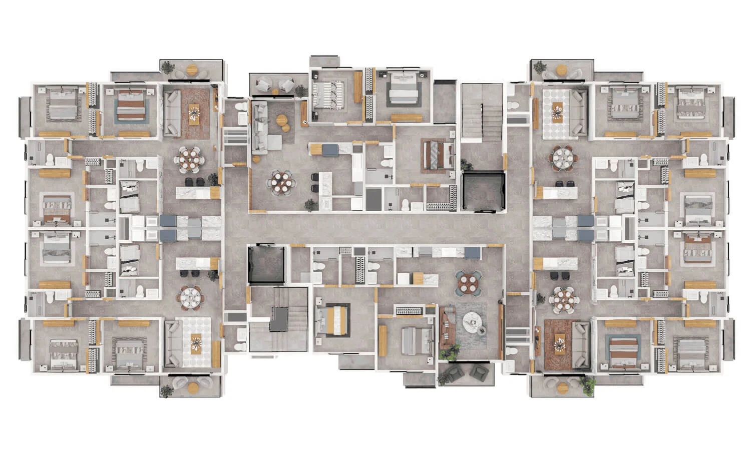 Type A floor plan of Brisas de las Colinas 6
