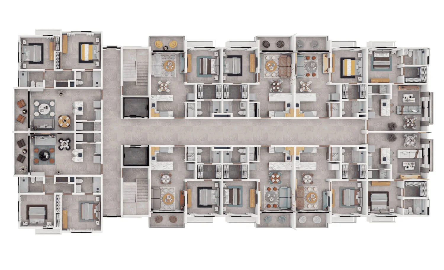 Type B floor plan of Brisas de las Colinas 6